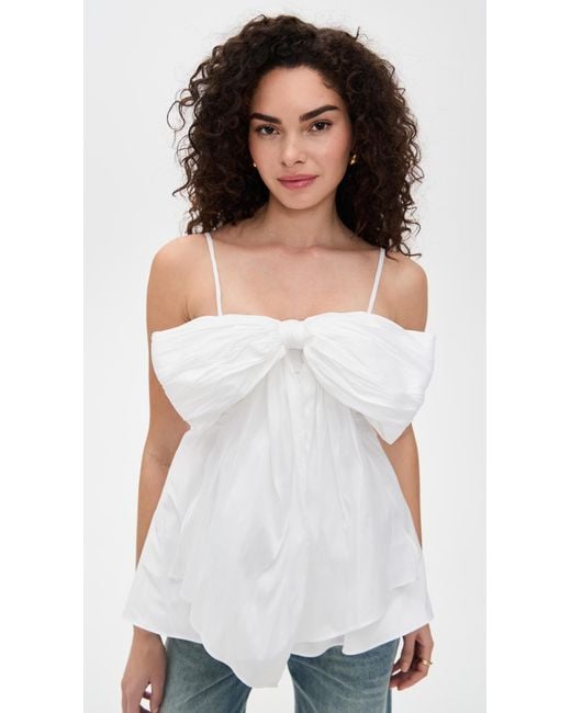 Getty Top in White main image 1