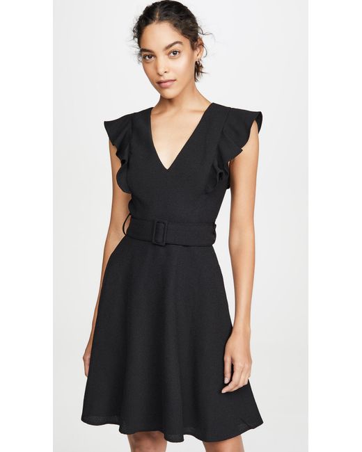 black halo hailey dress