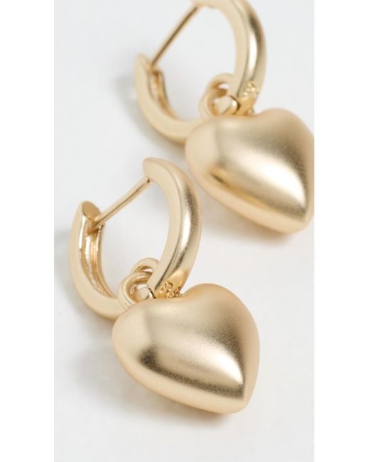 Roxanne Assoulin Natural The Itsy Bitsy Heart Earrings