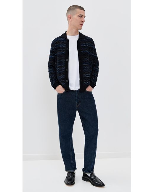 Missoni Blue Buttoned Cardigan for men