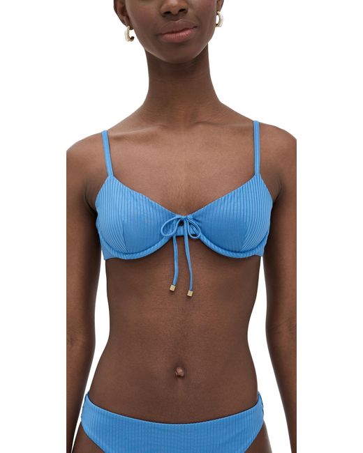 Vitamin A Blue Ada Underwire Top
