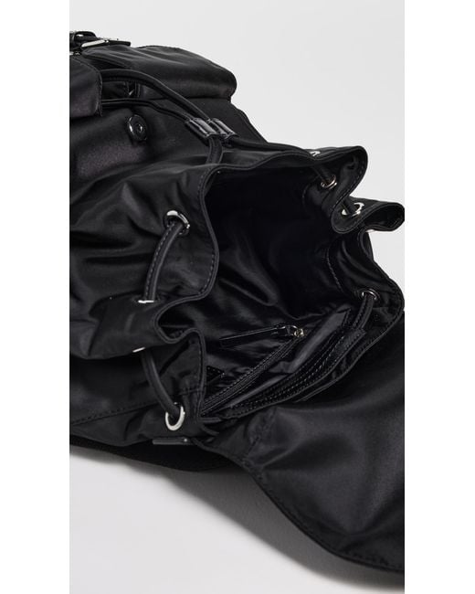Tory Burch Black Virginia Backpack