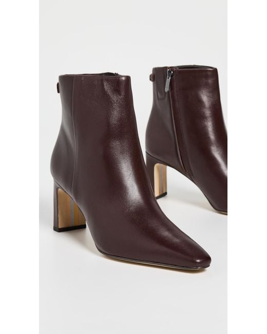 Sam Edelman Brown Saige Heeled Booties
