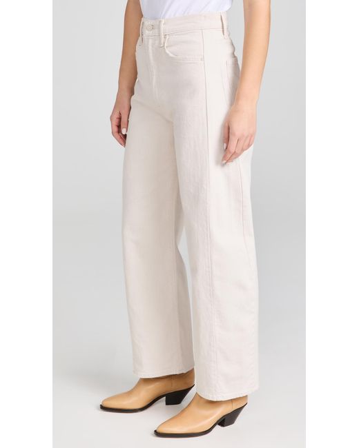 Mother White The Half Pipe Ankle Jeans