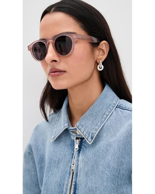 Illesteva Black Leonard Sunglasses