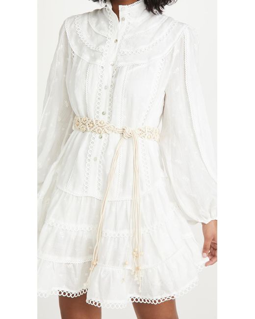 Tigerlily Cotton Hanae Mini Dress in 