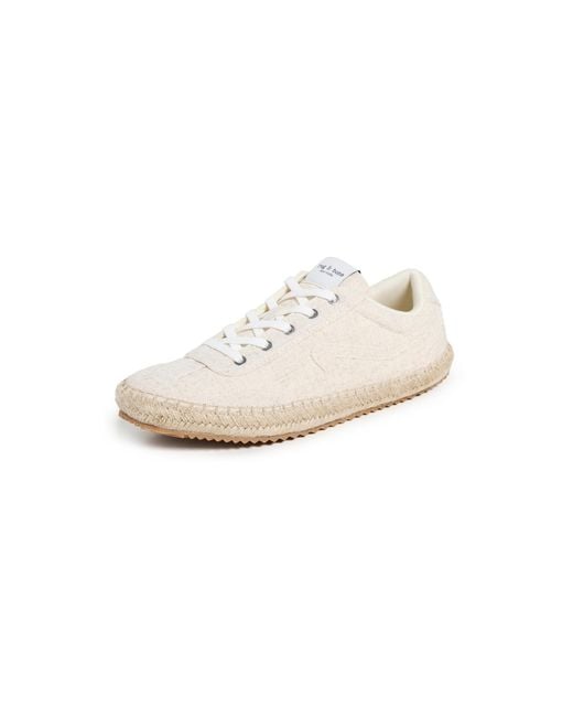 Rag & Bone White Retro Espadrille Sneakers