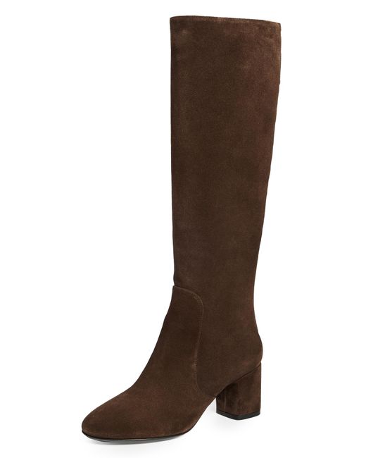 By Far Brown Miller Suede Leather Boots