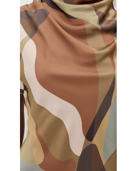 MISA Los Angles Multicolor Sandy Dress