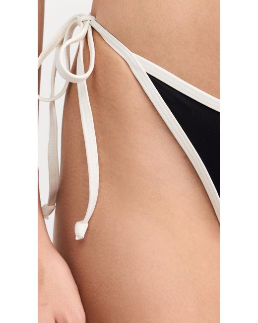 LSPACE Black Levy Classic Bikini Bottoms