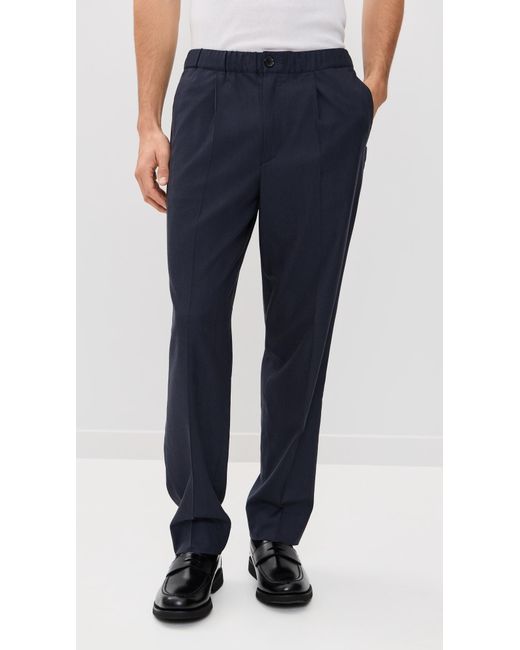Paul Smith Blue Elasticated Waist Trousers for men