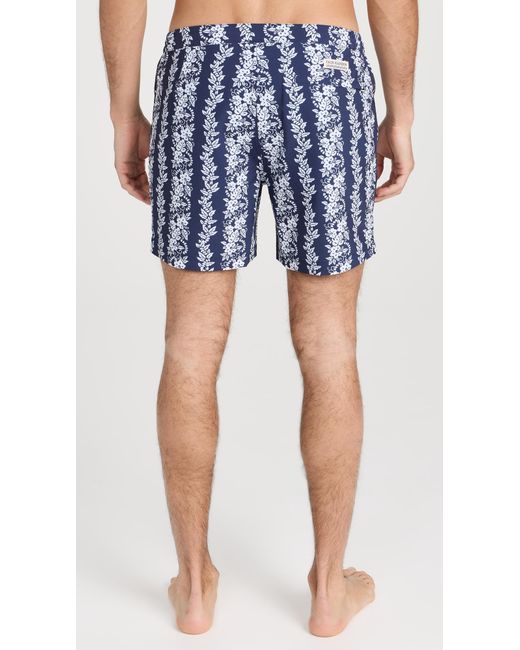 Fair Harbor Blue The 6'' Sextant Swim Shorts for men