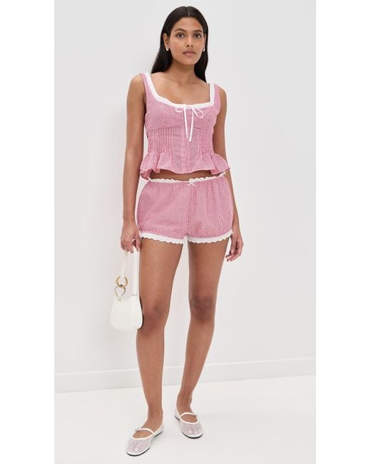 Nia Pink Lemon Top