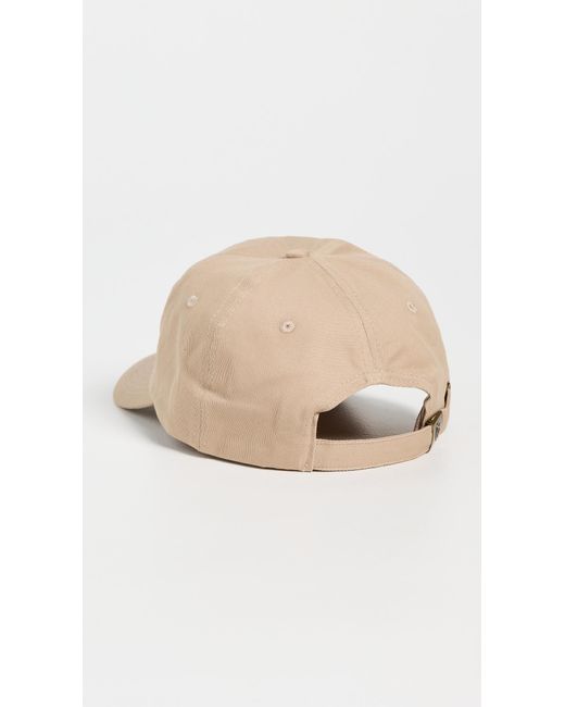Quiet Golf Natural Wordmark Dad Hat for men