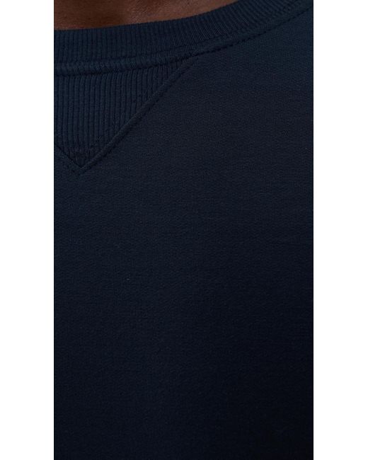 Beyond Yoga Blue Always Beyond Pullover Crew for men