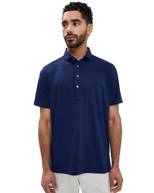 Greyson Blue Tala Lightweight Airflow Jersey Polo for men