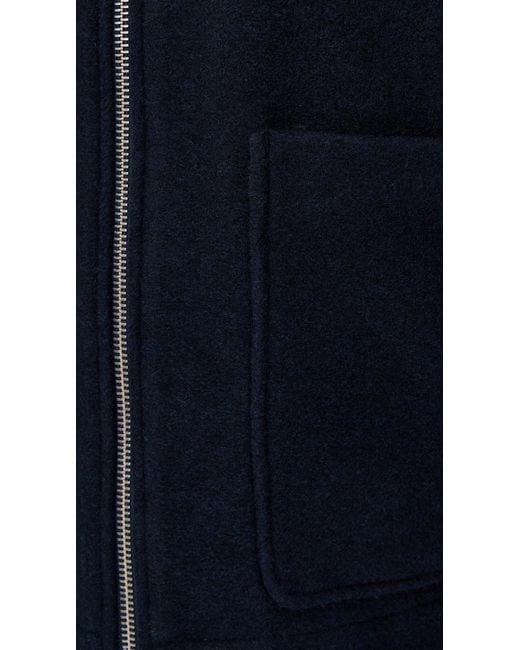 NN07 Blue Gael Zip Jacket for men