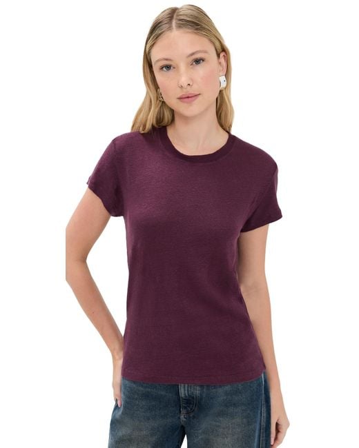 IRO Purple Third Tee