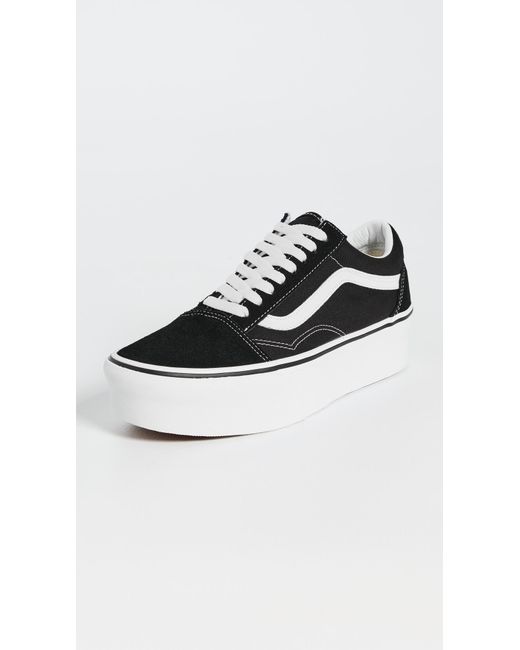 Vans Black Ua Old Skool Stackforms