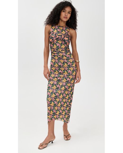 MISA Los Angles Multicolor Blythe Dress