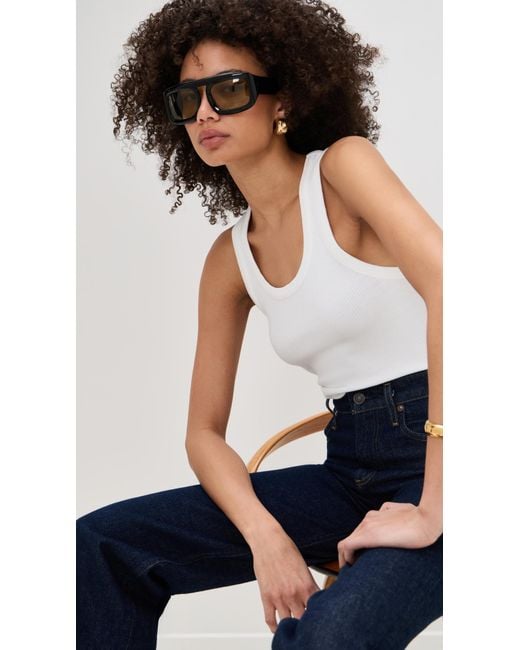 Elisa Johnson Black Aries Sunglasses