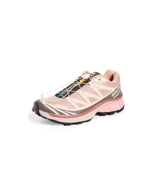Salomon Xt-6 Sneakers in Pink | Lyst