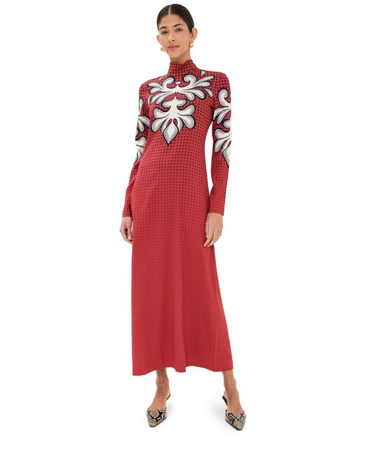 LaDoubleJ Red Halle Dress