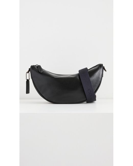 COACH Black Hall Soft Sling Bag