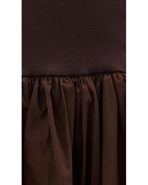 Le Bos Black Piper Solid Dress