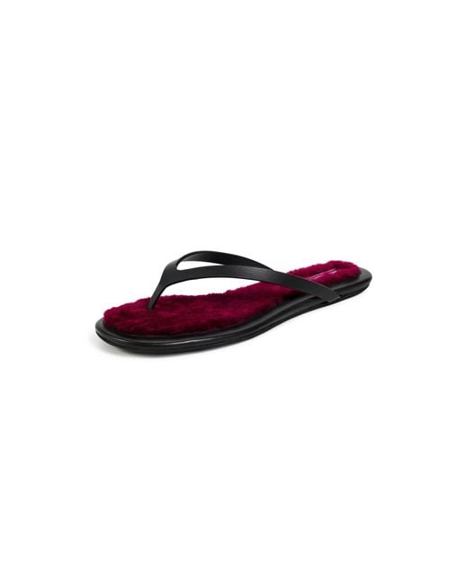 Christopher Esber Black Joan Flip Flops