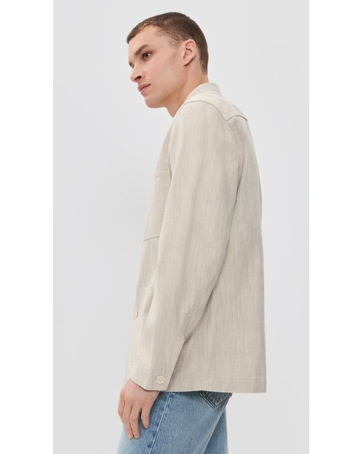 Alex Mill Natural Arthur Work Jacket for men