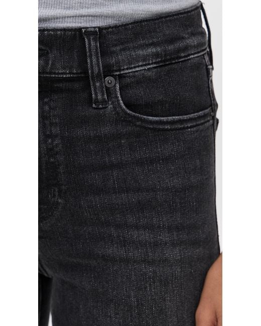 FRAME Black Le Slim Palazzo Jeans