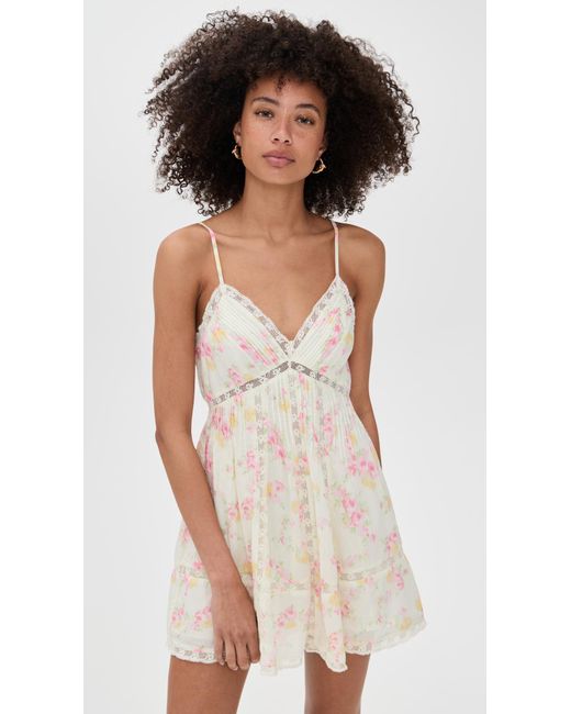 LoveShackFancy Black Docila Dress
