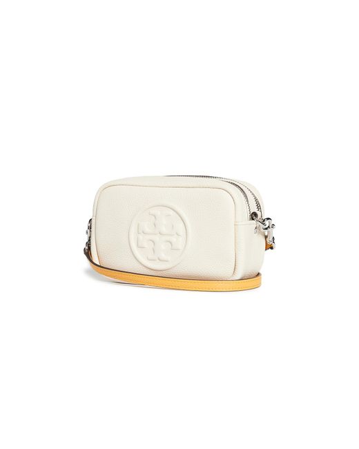 Tory Burch Perry Bombe Mini Bag in Natural Lyst