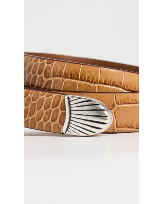 Andersons Black Semi Western Belt