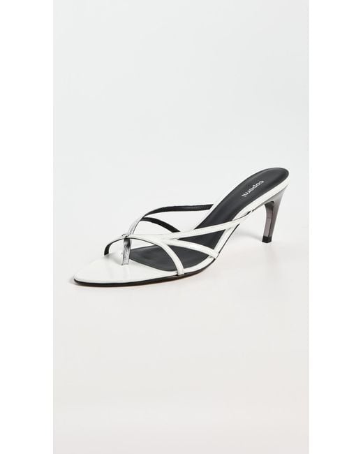 Coperni Black Low Strap Sandals