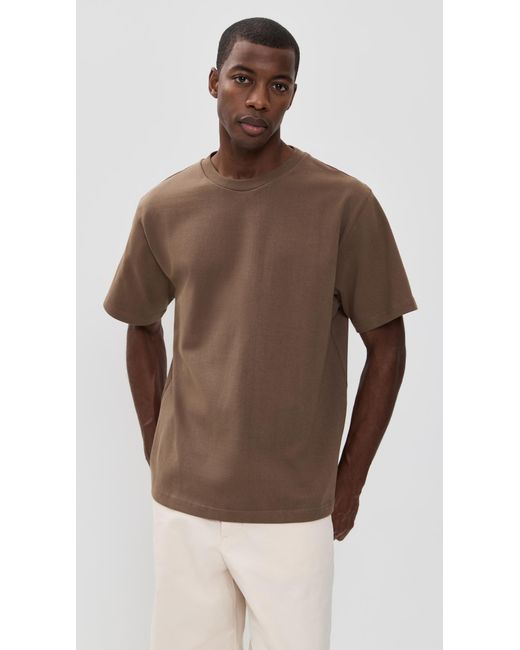 Power Goods Brown Super Weight Tee for men