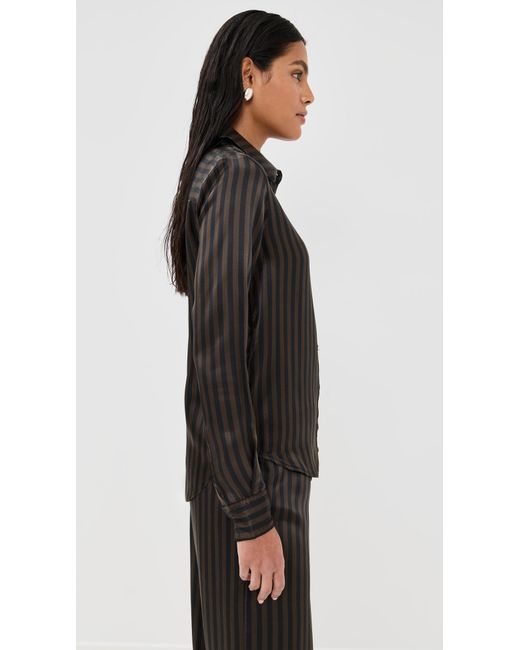 SPRWMN Black Fonda Button Up