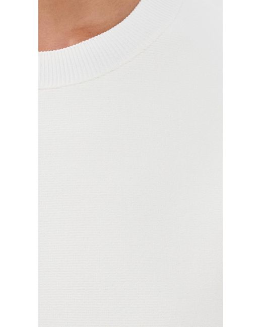 Wardrobe NYC White Wardrobe. Nyc Rhw Power Knit Mini Dress