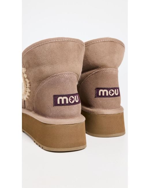 Mou Multicolor Mini Platform Boots