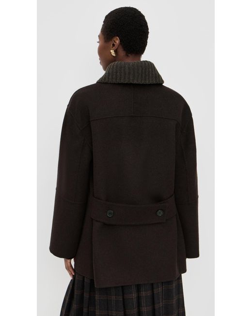 Proenza Schouler Black Lisa Coat
