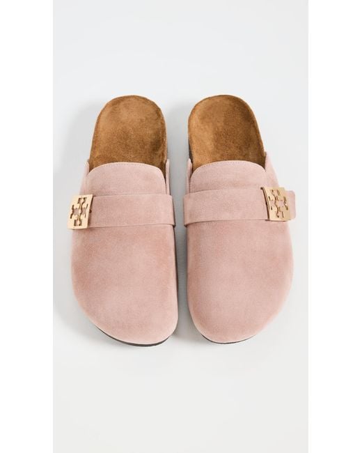 Tory Burch Black Mellow Mules