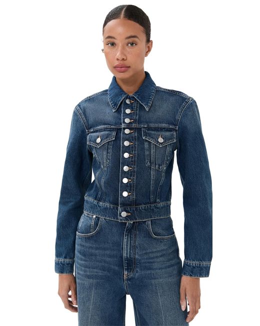 Stella McCartney Blue Button Up Denim Jacket
