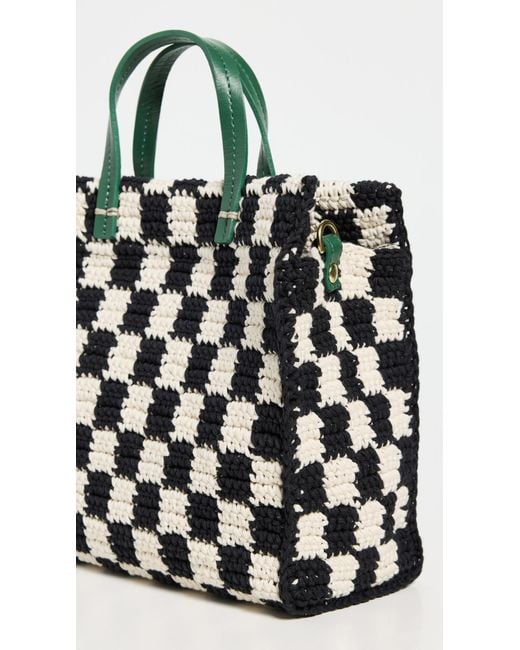 Clare V. Black Petit Summer Simple Tote