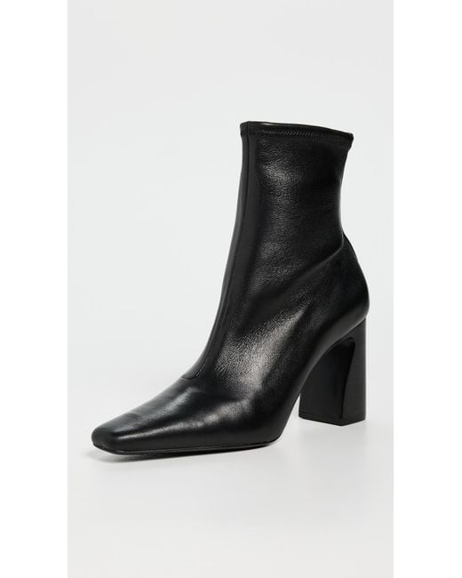 Loeffler Randall Black Chloe Stretch Ankle Boots