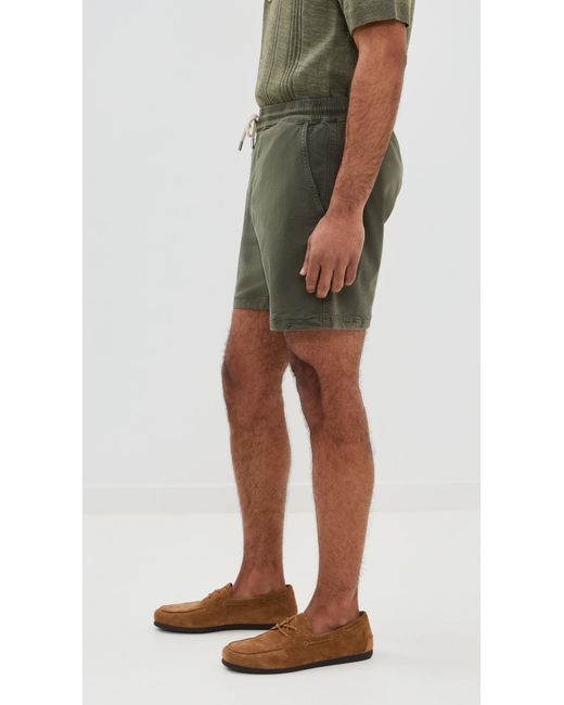 NN07 Green Gregor Pull On Shorts 5.5 for men