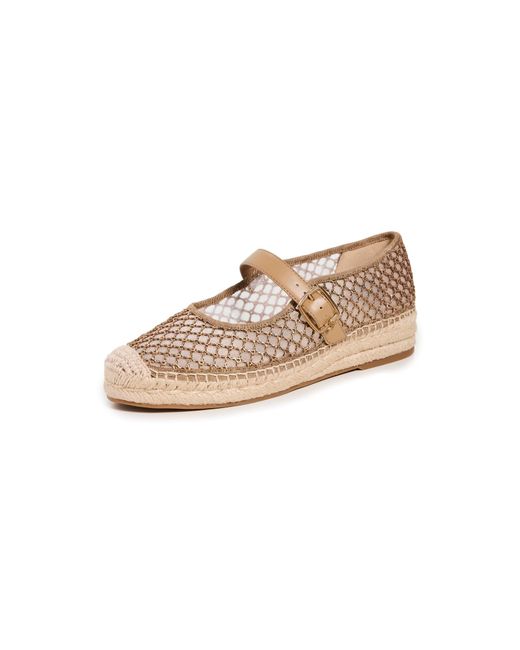 Sam Edelman Mackie Mesh Mary Jane Flat Brushed Gold 10.5 M in