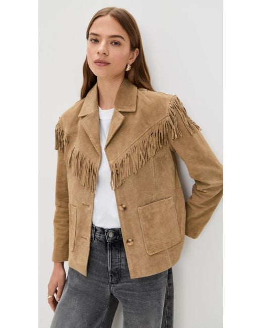 Blank NYC Green Herbal Therapy Suede Jacket