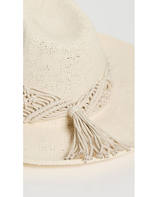 Brixton White Matteo Straw Hat