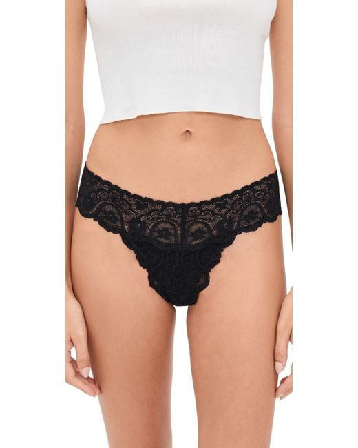 Commando Blue Tulip Tanga